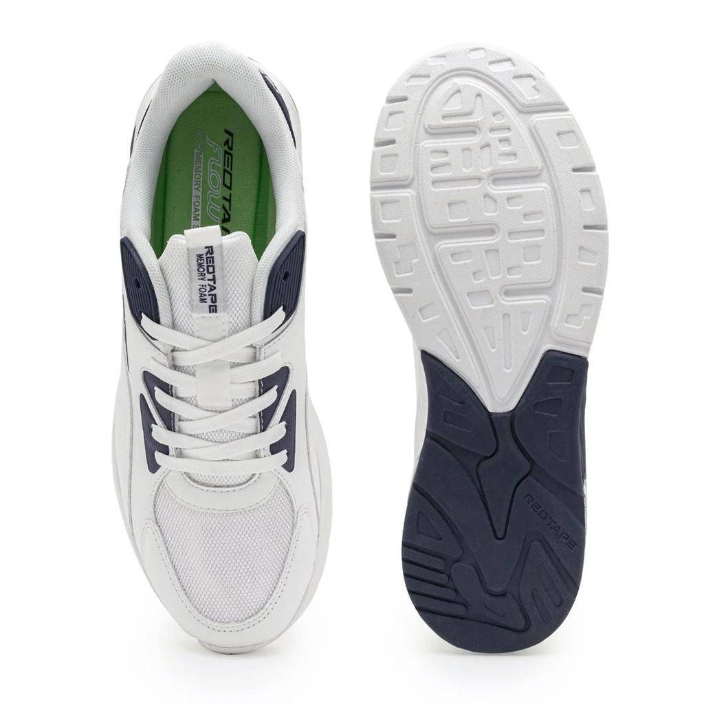 Casual Shoes for Men in White and Navy | Casual Shoes — photo 5