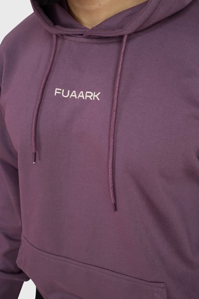Signature Oversized Hoodie Mauve — photo 3