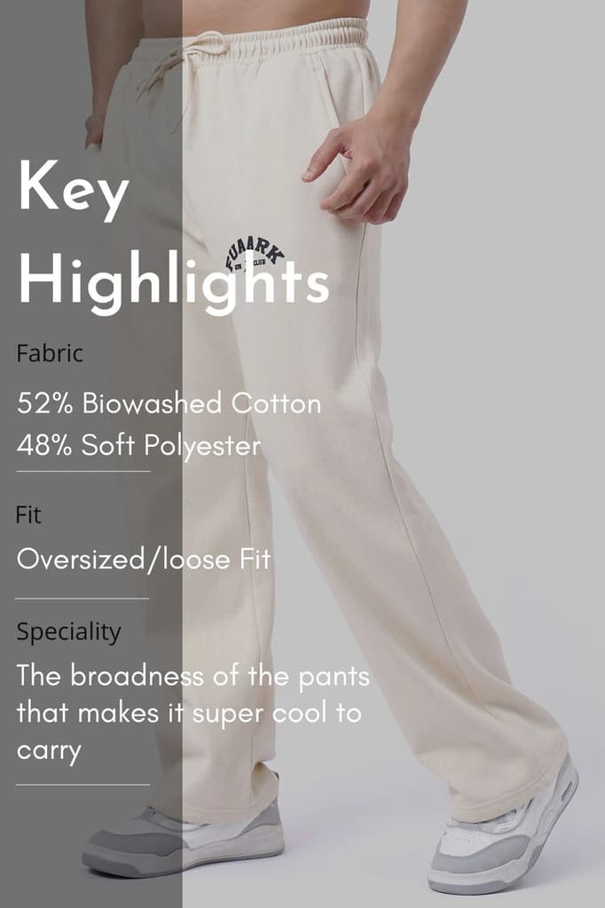 Laidback Relaxed Pants Beige — photo 8
