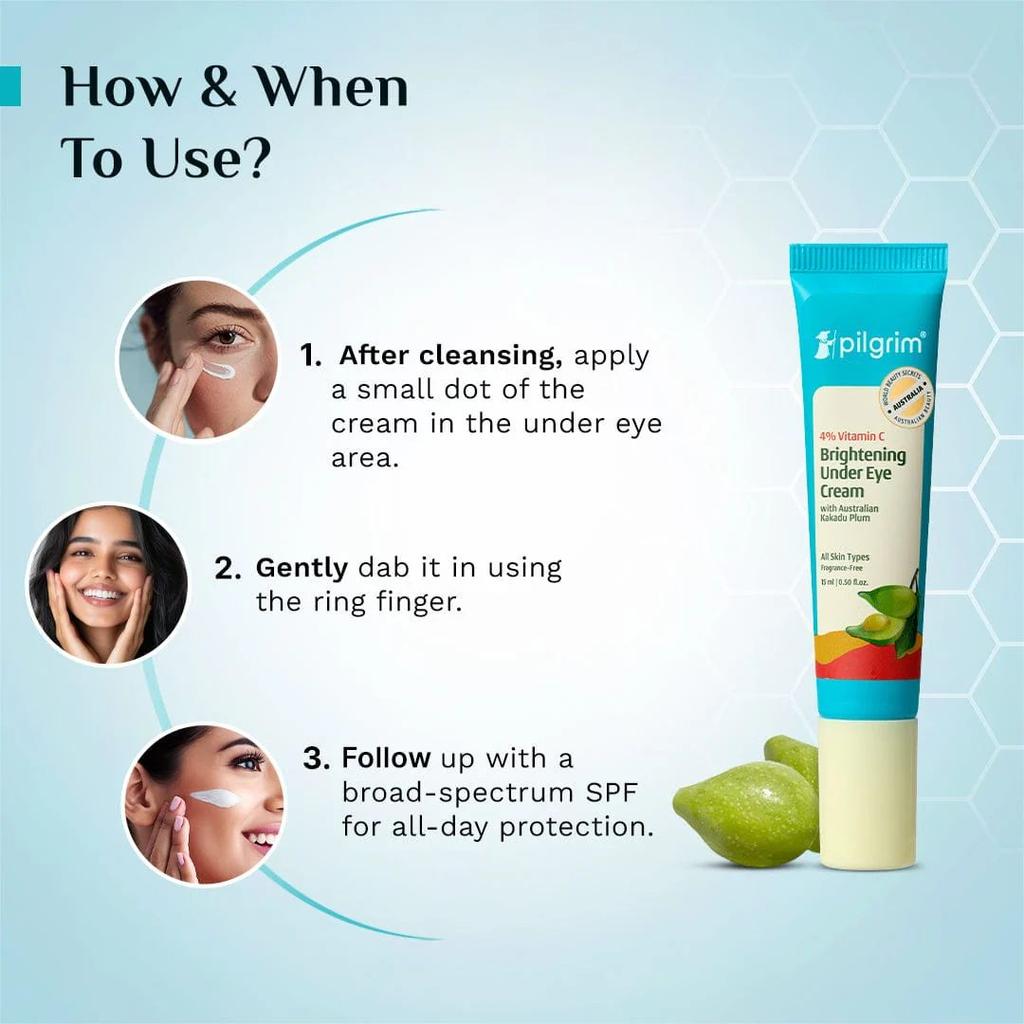 4% Vitamin C Brightening Under Eye Cream