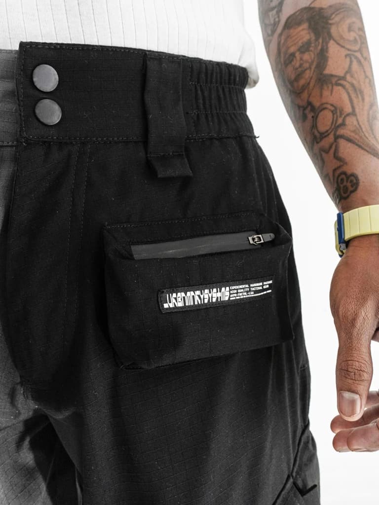 Ripstop Cargo Pants // Black — photo 4
