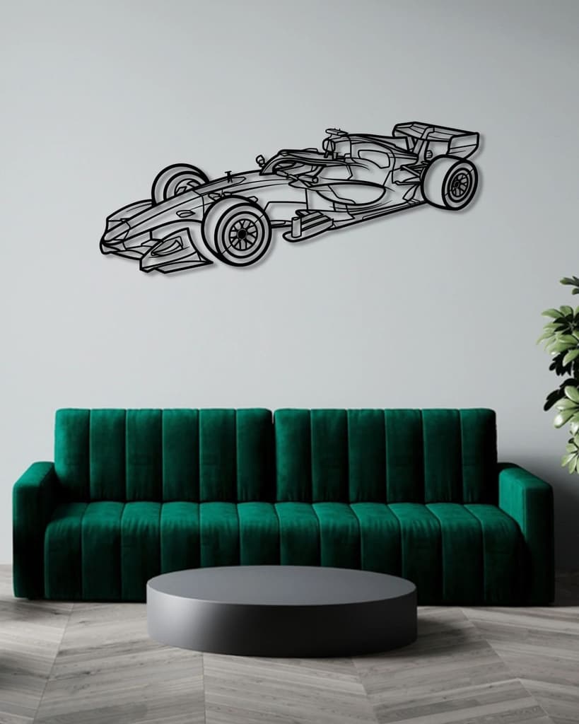 2026 REDBULL F1 PERSPECTIVE ANGLE Metal Wall Art