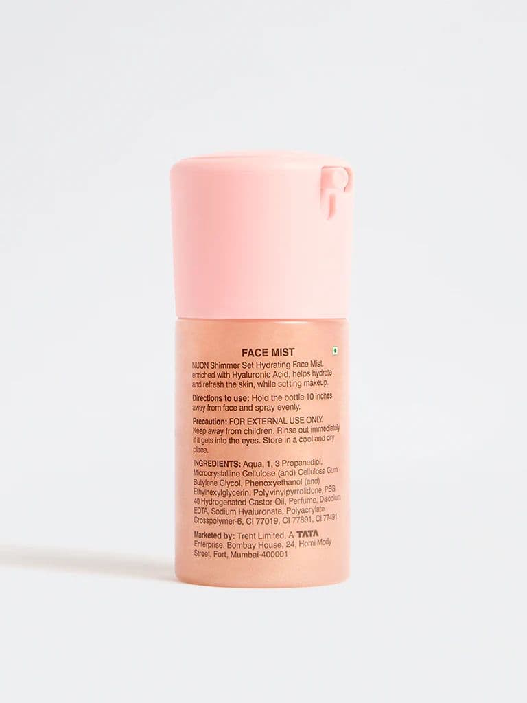 Nuon Shimmer Set Rose Gold Face Mist - 70ML — photo 2