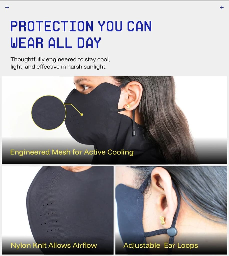 Sunscreen Neck Cover Mask — photo 6