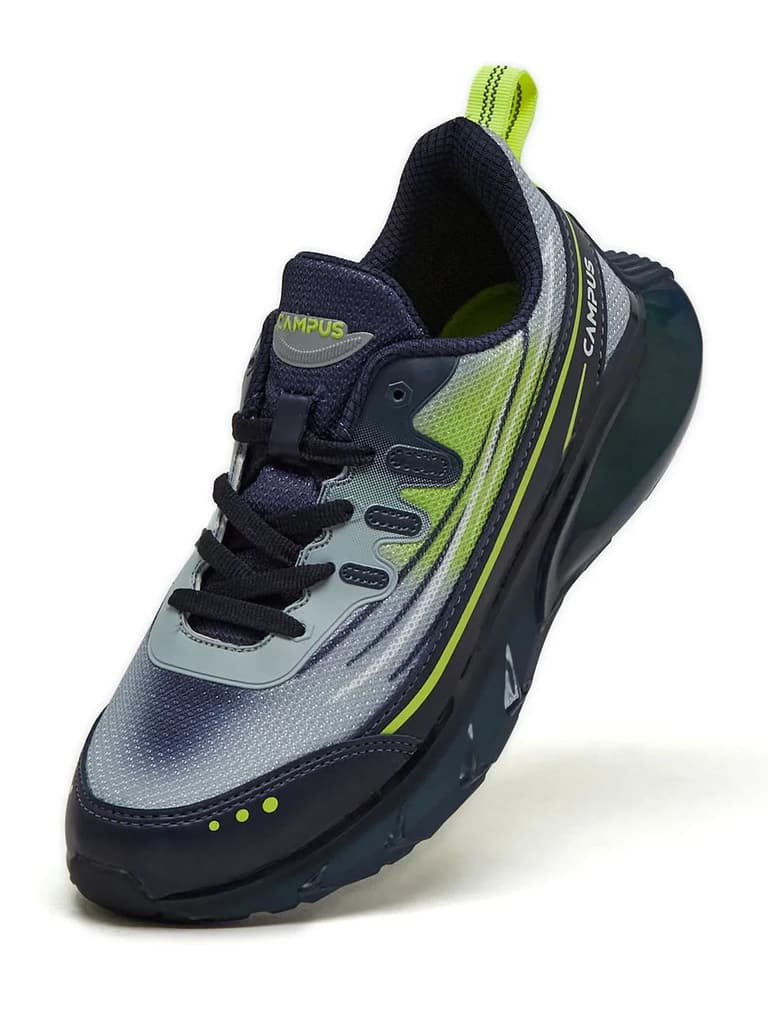 MOLLY Grey Child Running Shoes — photo 3