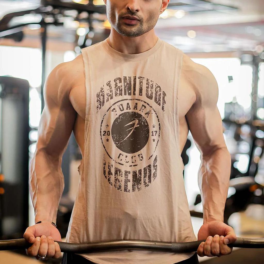 Magnitude Deep Arm Tank Beige