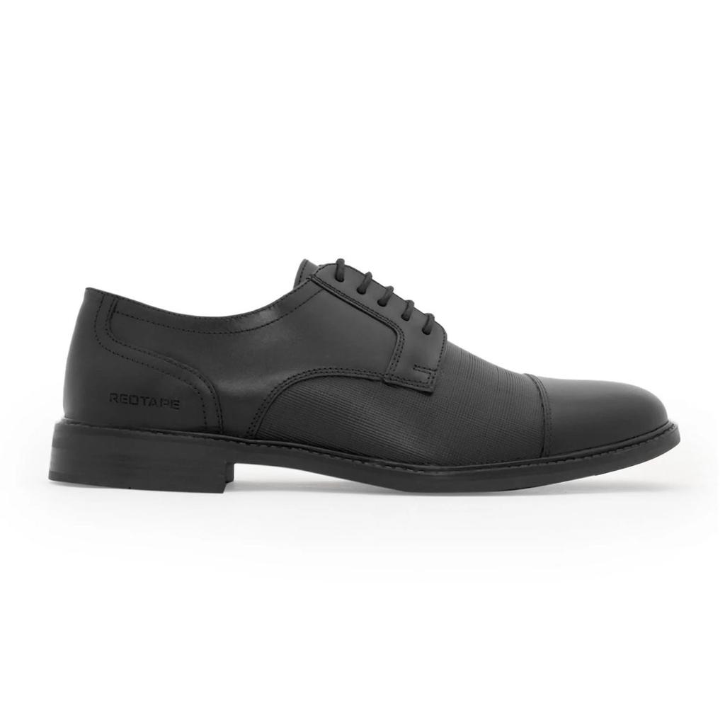Derby Shoes for Men in Black | Formal Leather Shoes — photo 2