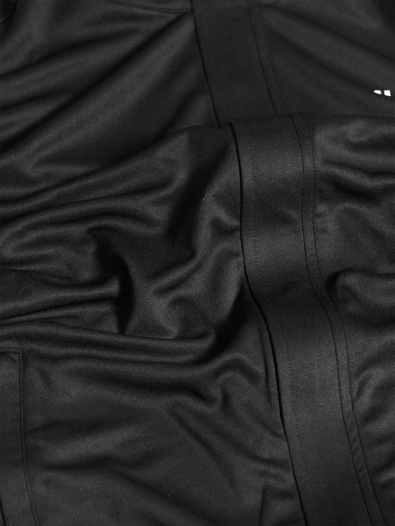 Men's Black Solid Stand Collar Jacket — photo 6