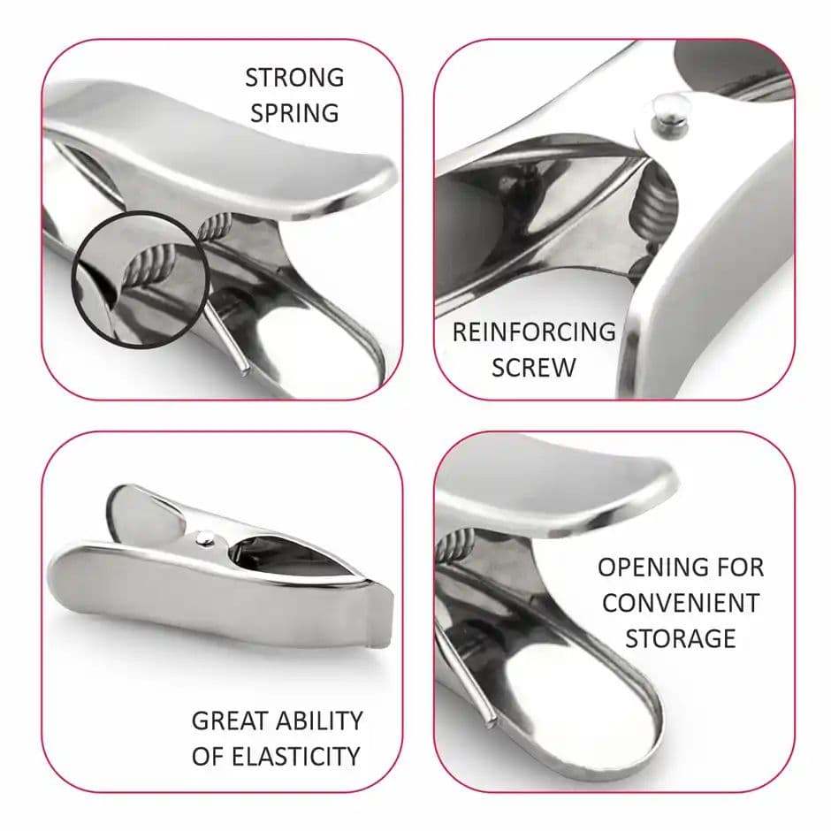 Jatin Steel Cloth Clips | I-40 SS — photo 2