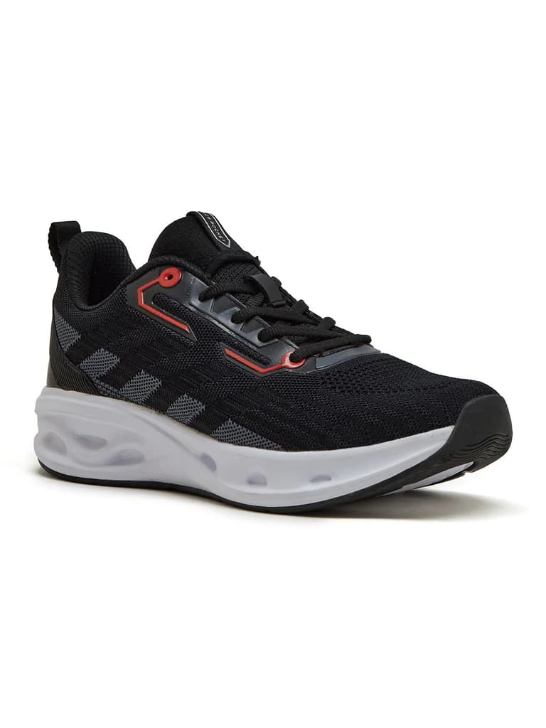 RAZZLE Black Men's Running Shoes — Black / 6