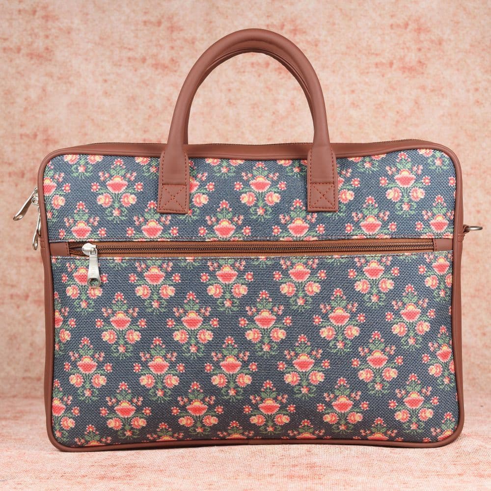 Mughal Garden Print Laptop Bag — photo 3
