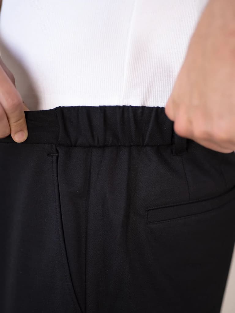 Compass Black Stretchable Travel Pants — photo 8
