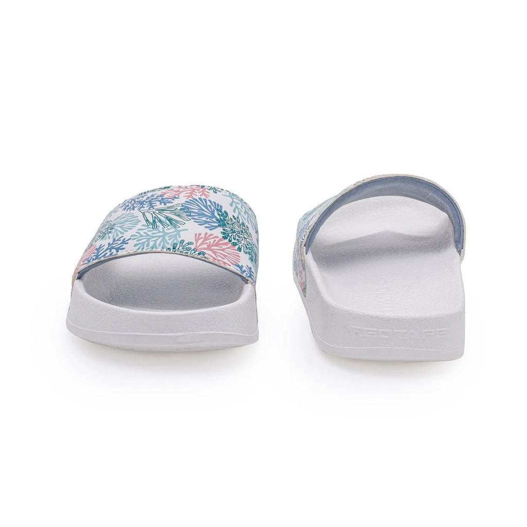 Womens Sliders in White | Casual Pool Sliders — photo 4