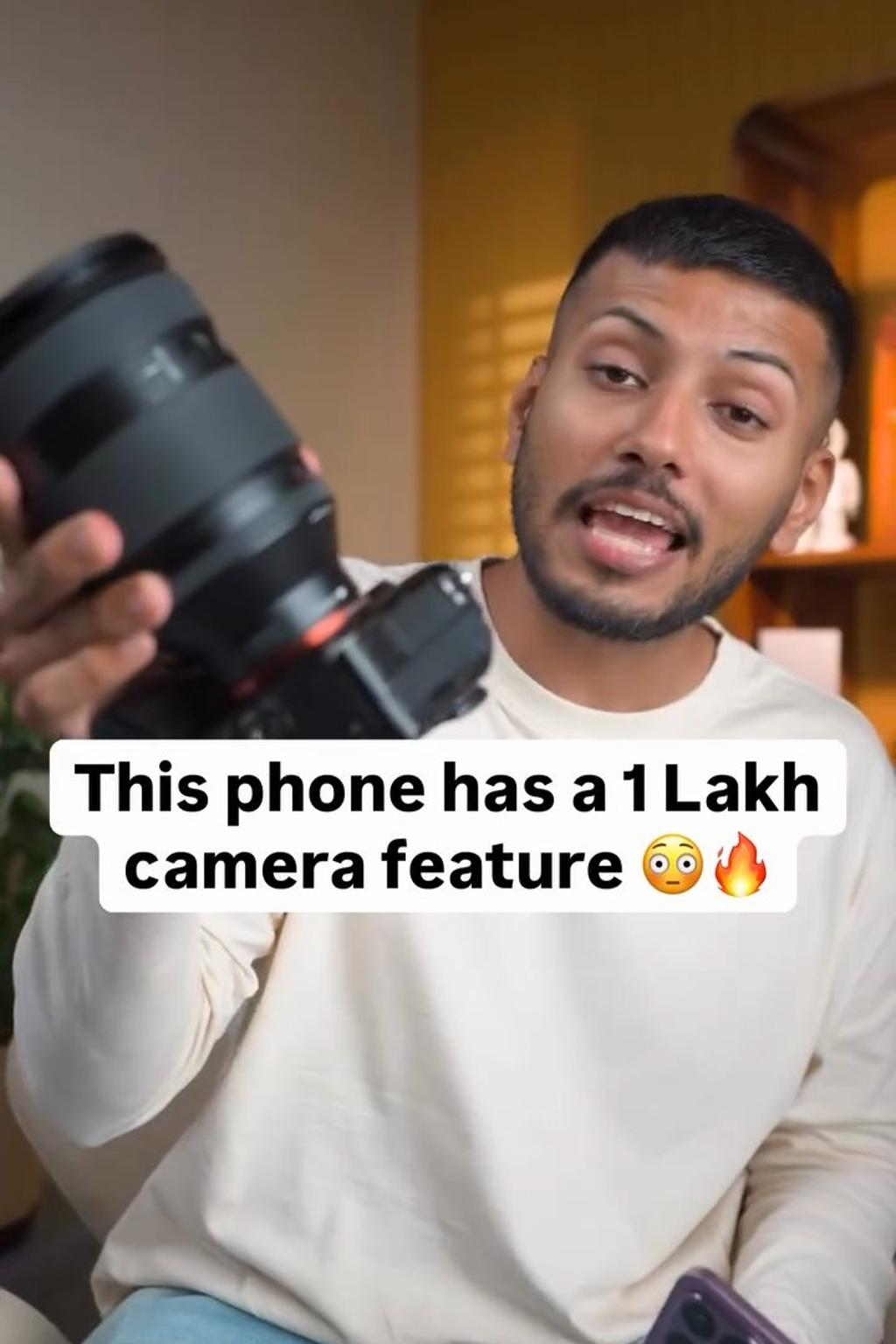 This Phone Has a ₹1 Lakh Camera Feature! 😳🔥