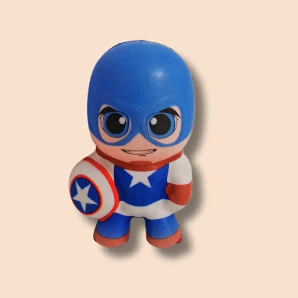 Superheroes Squeeze Toy – Soft Slow-Rising Stress Relief Squishies