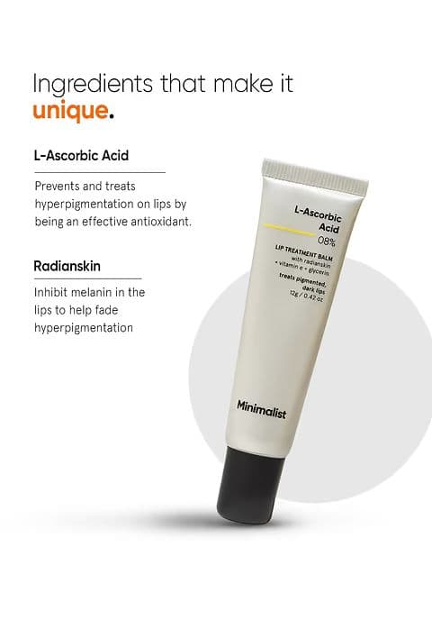 L-Ascorbic Acid 8% Lip Treatment Balm