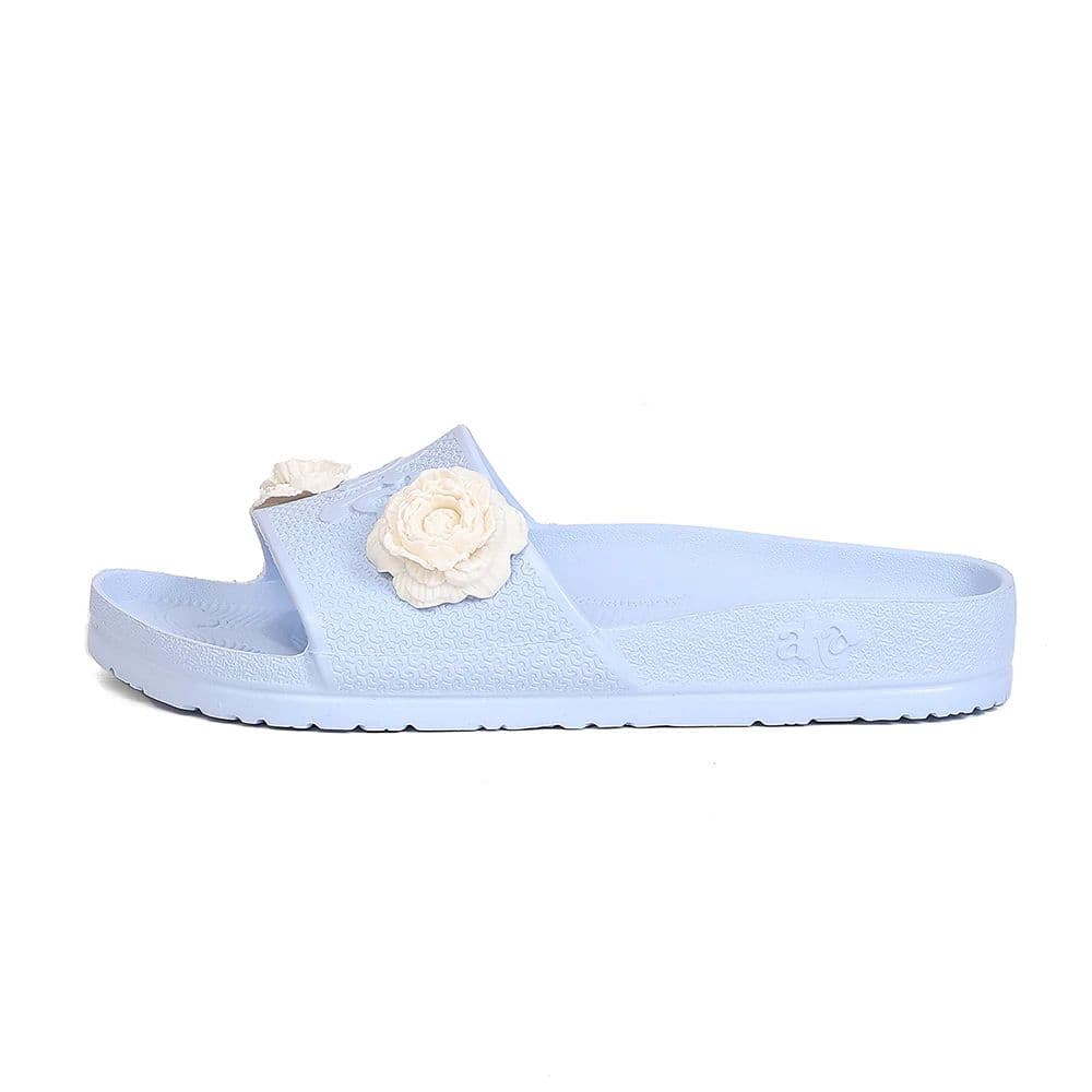 A-HA DOCTOR-1L Blue Casual Slip-on Slides for Women by Liberty — photo 5