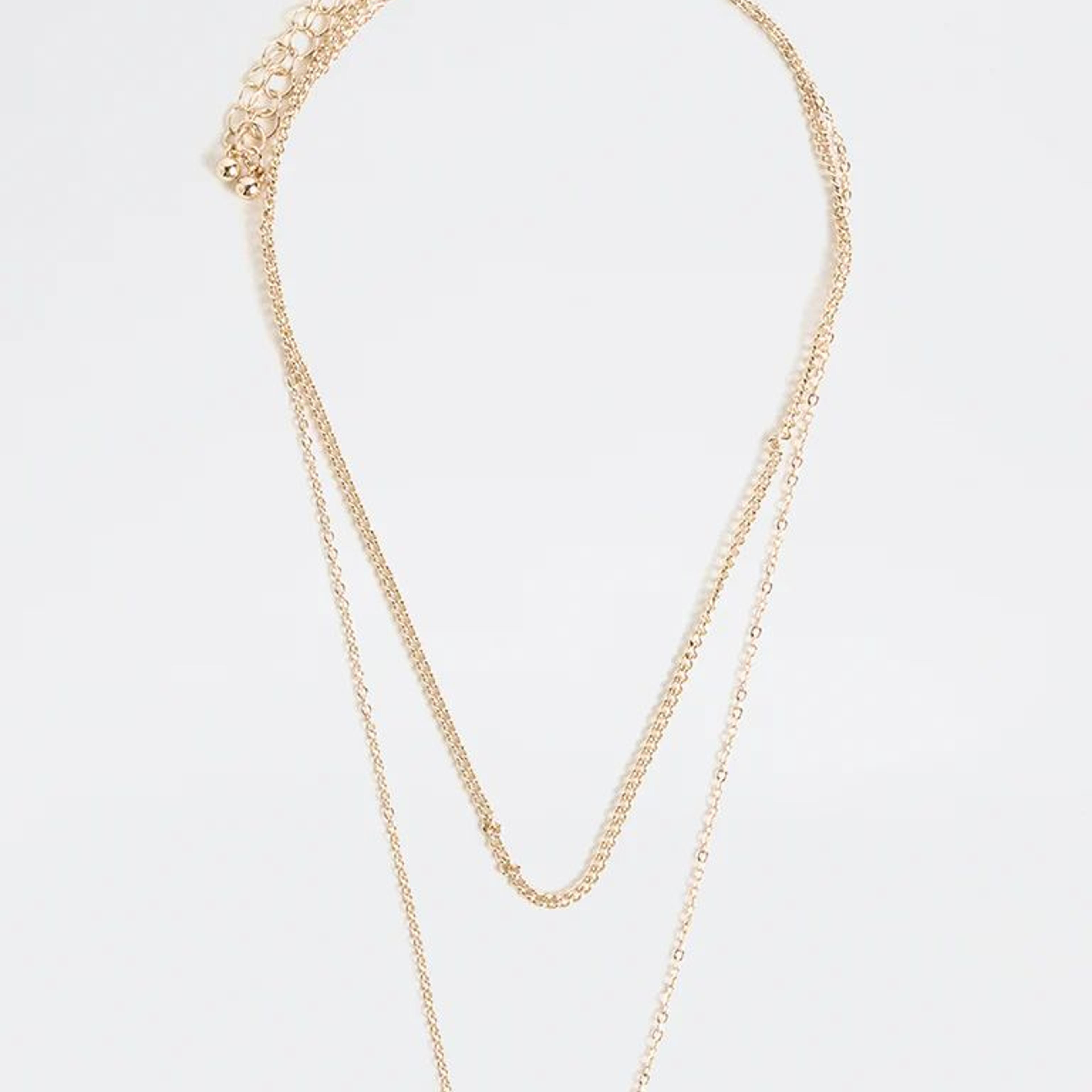 Westside Accessories Gold Knot Necklaces - Pack of 2