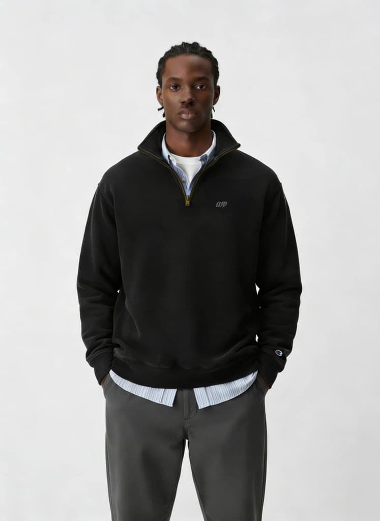 Old Money Sweatshirt // Black — photo 5
