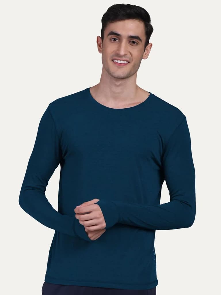 Men's Organic Bamboo Skins (Full Sleeves-Undershirt, Loungewear, Sleepwear) - Pack of 1 — photo 14