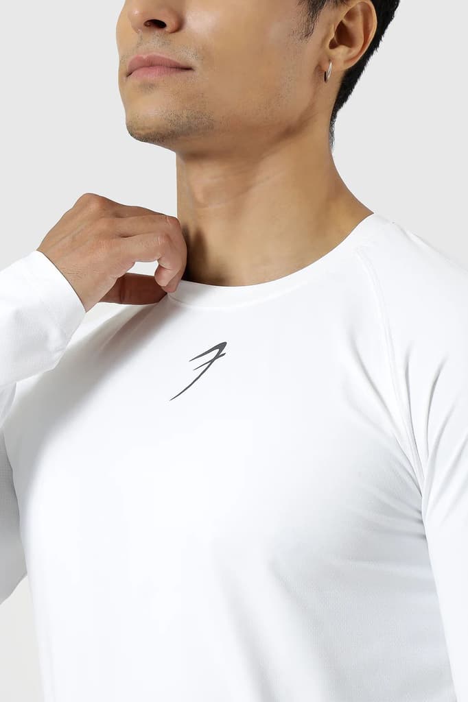 Core Fullsleeves T-shirt White — photo 3