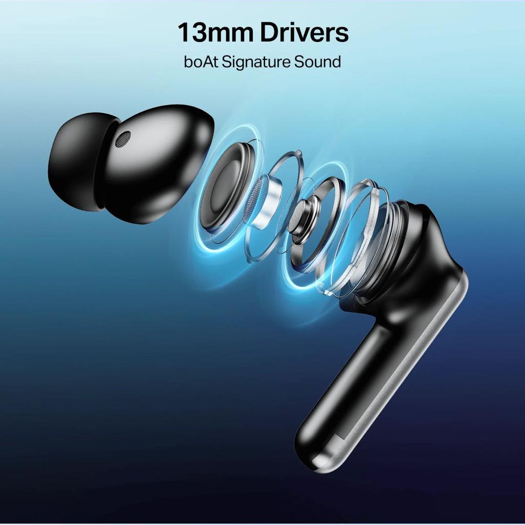 boAt Airdopes Prime 513 ANC | Wireless Earbuds with 65 Hours Playback, 32dB ANC, Quad Mics & Multipoint Connectivity — photo 4