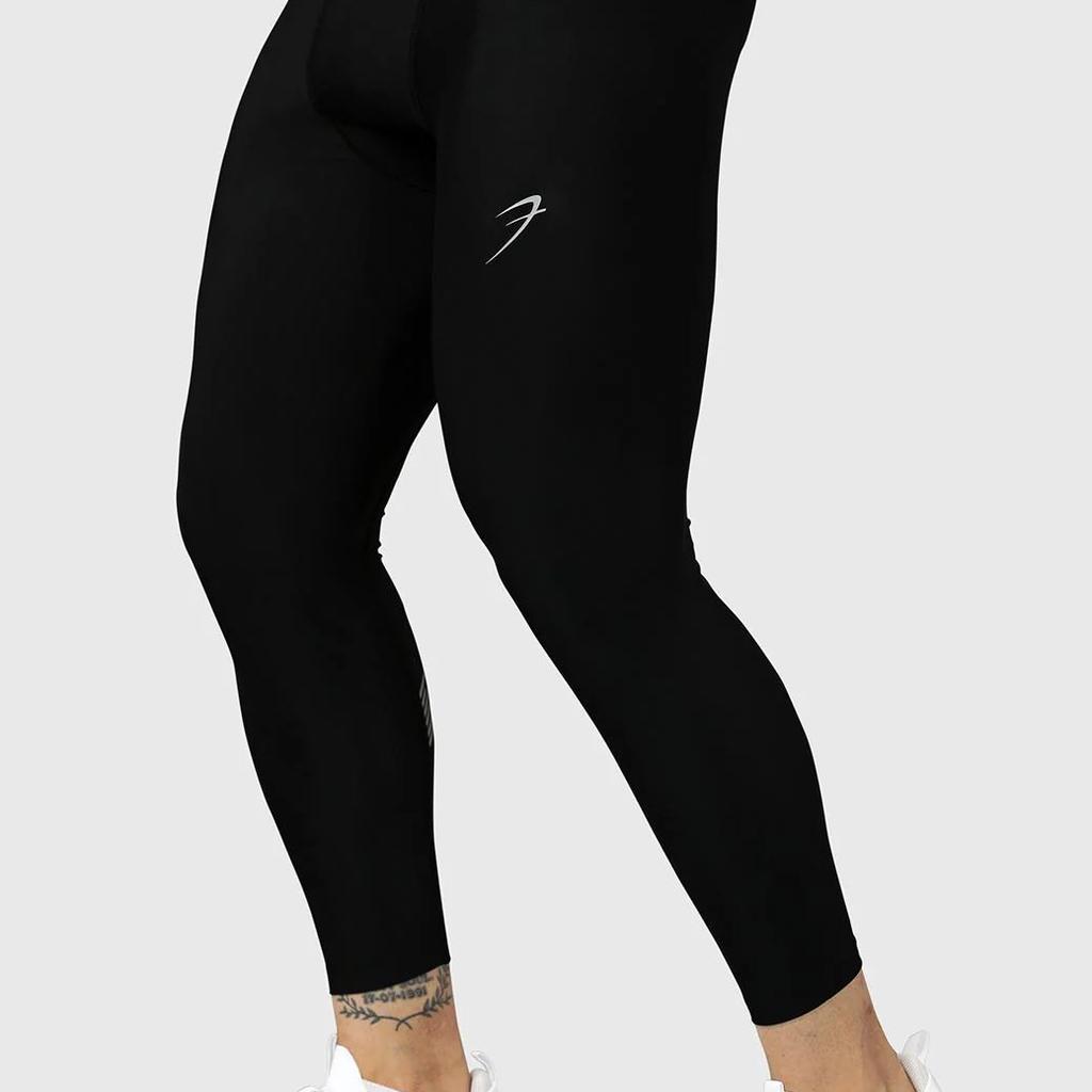 Nylon Compression Tights Black
