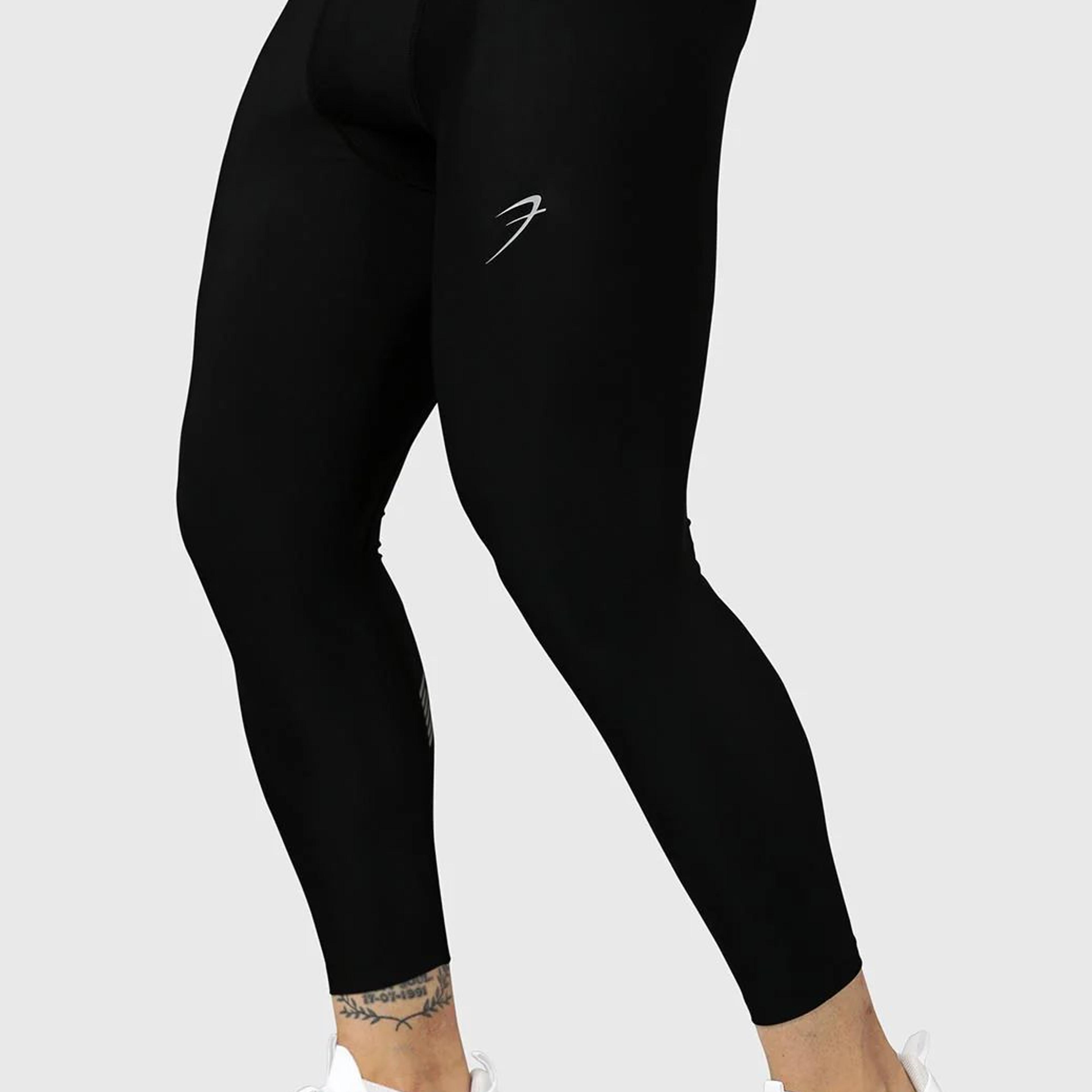Nylon Compression Tights Black