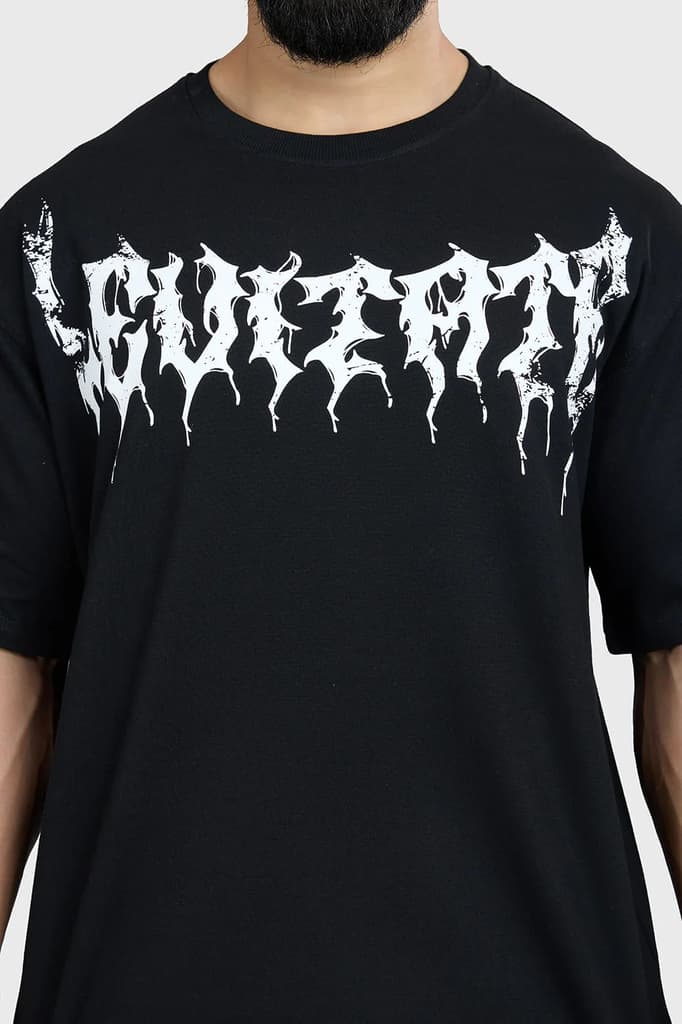 Levitate Oversized T-shirt Black — photo 6