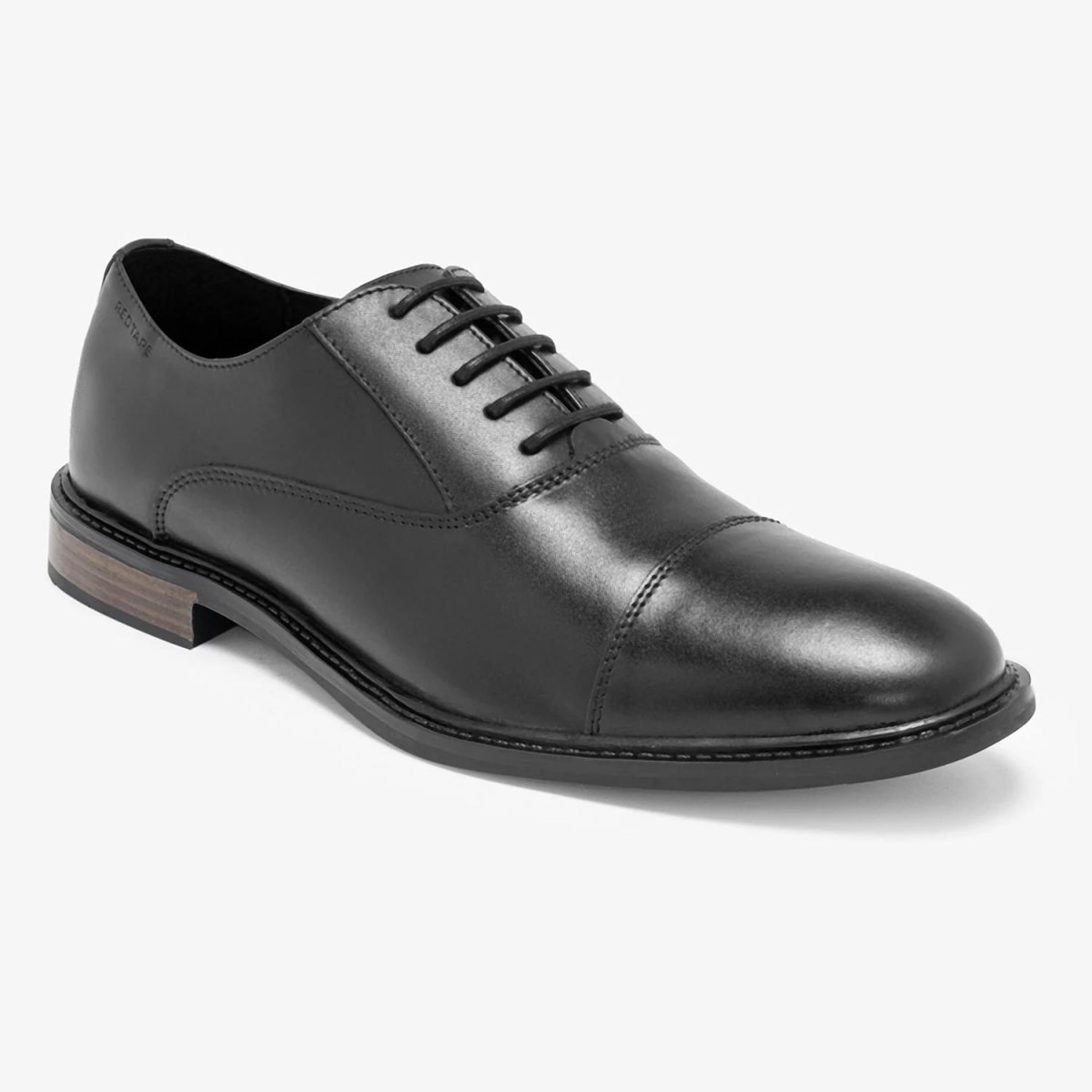 Oxford Shoes for Men in Black | Low-Cut Formal Dress Shoes.