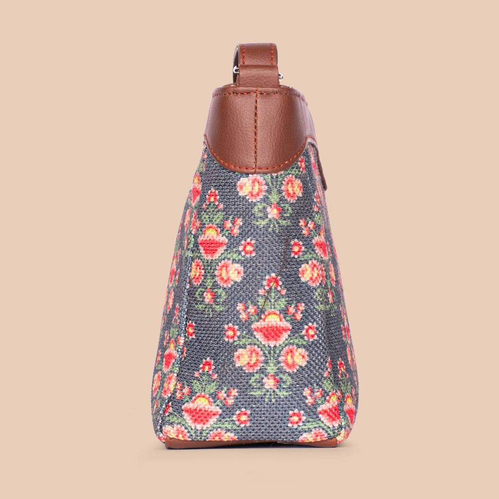 Mughal Garden Print Harmony Sling Bag