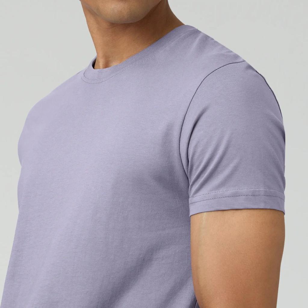 Pace Combed Cotton T-shirts Misty Lilac — photo 5