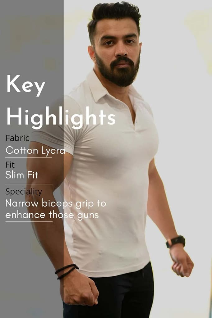 Polo T-shirt White — photo 7