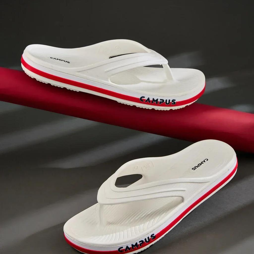 GC-4034 Off White Men's Flip-Flops