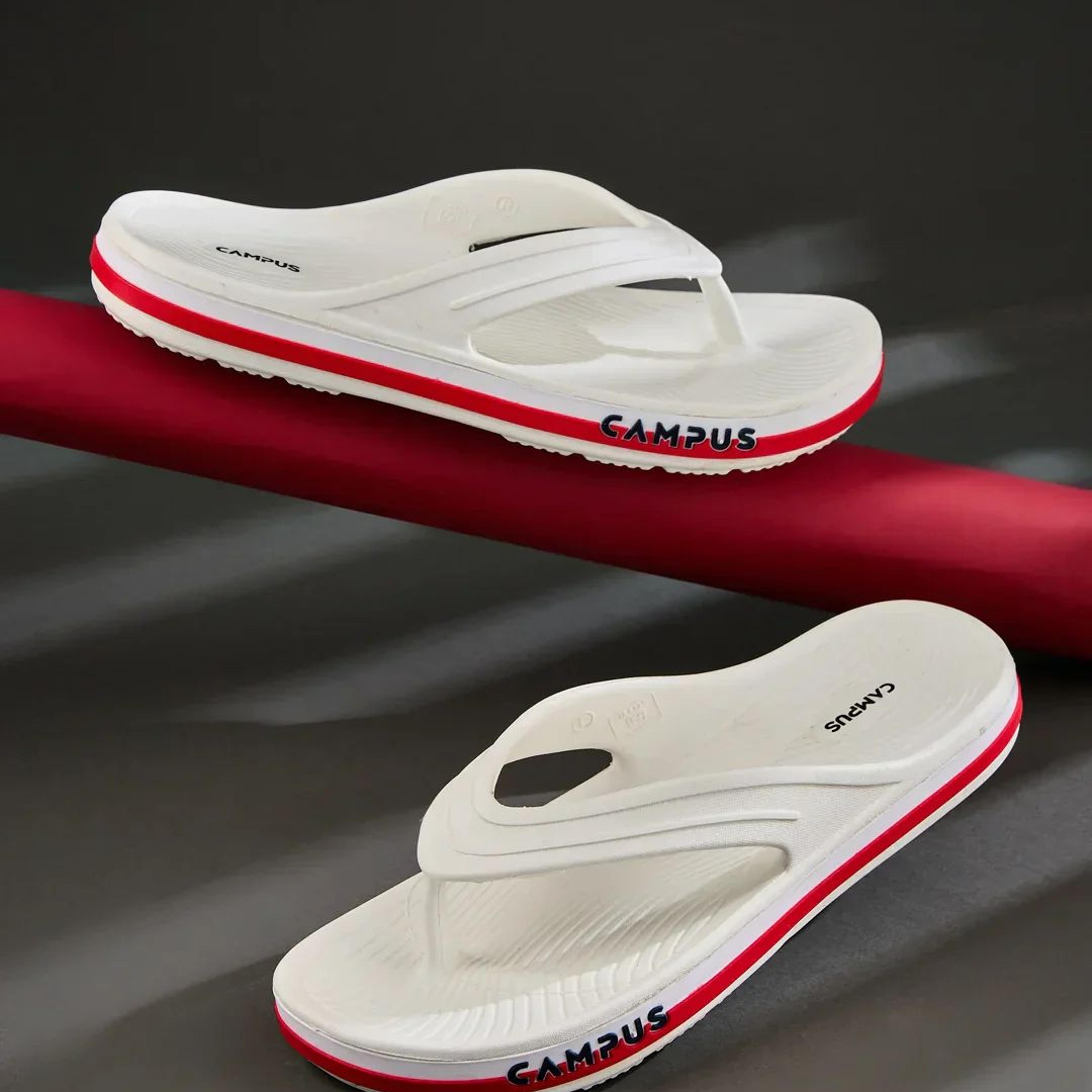 GC-4034 Off White Men's Flip-Flops