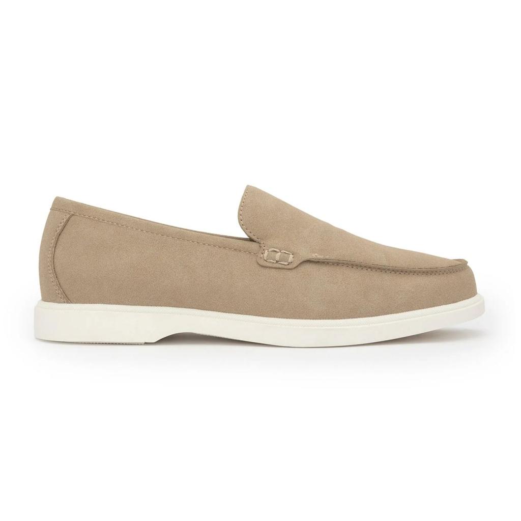Vegan Loafer Shoes for Men in Sand| Low-Cut Formal Dress Shoes. — photo 2