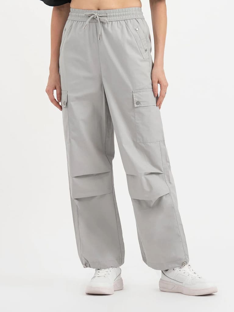 Cargo Pants for Women in Ice Grey