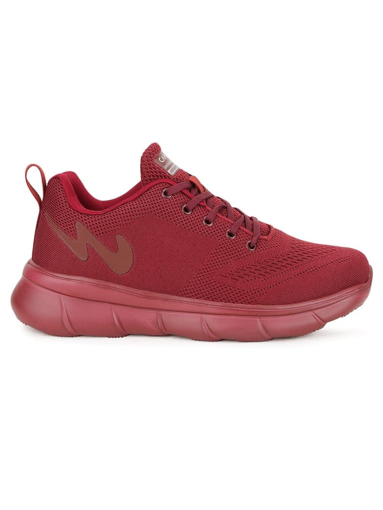 VIBGYOR Burgundy Men's Sneakers — Burgundy / 6