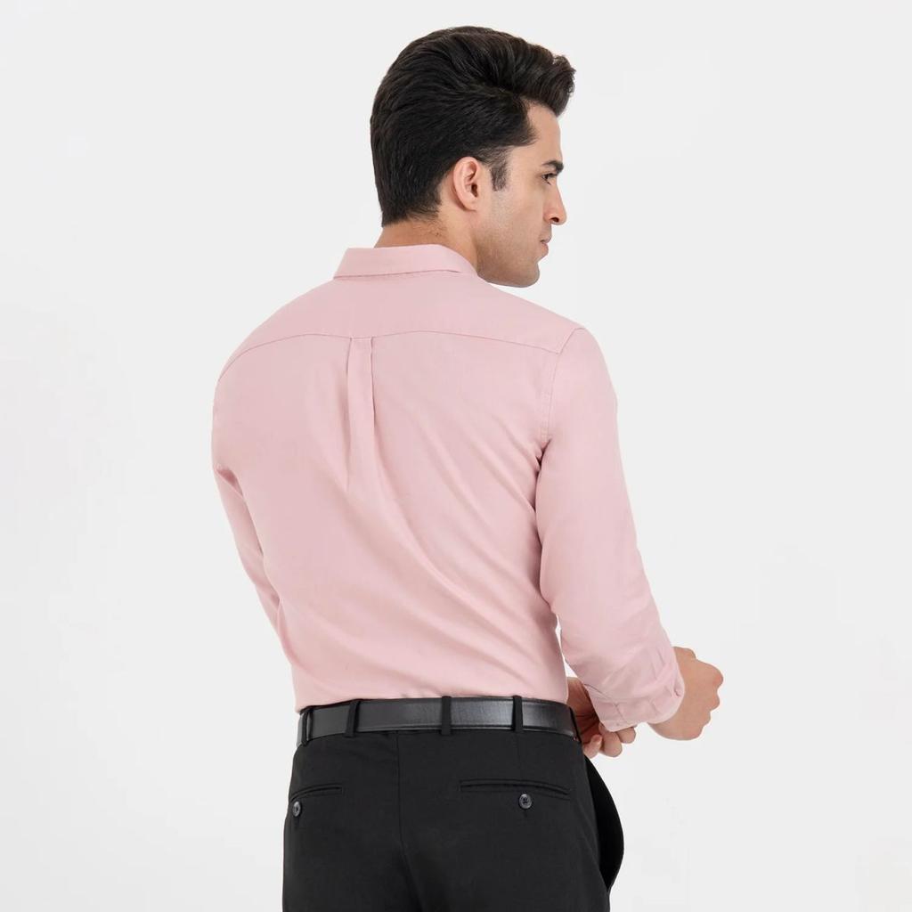Shirts for Men in Dusky Pink | Birdeye Full Sleeve Formal Shirt — photo 3