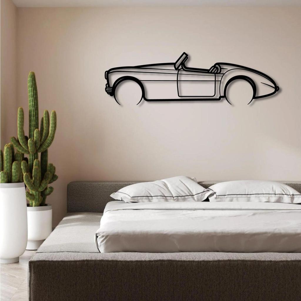 MGA 1500 ROADSTER 1956 METAL WALL ART — photo 3