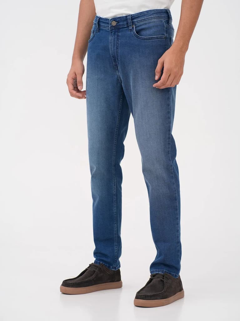 Monarch Blue Vintage Slim Fit Jeans — photo 8