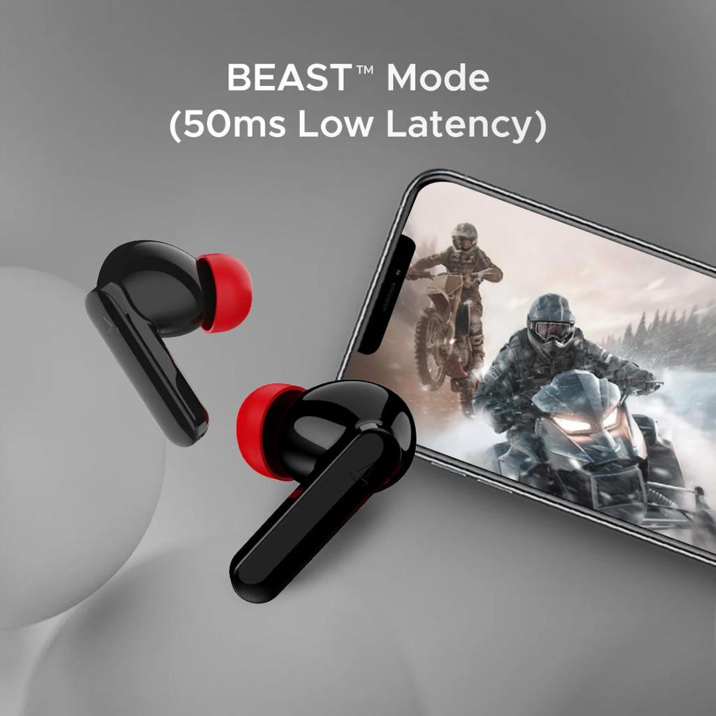 boAt Airdopes Ultra Plus | Wireless Earbuds with 50 Hours Playback, BEAST™ Mode, Quad Mics with ENx™ Tech, IWP™ Technology — photo 3