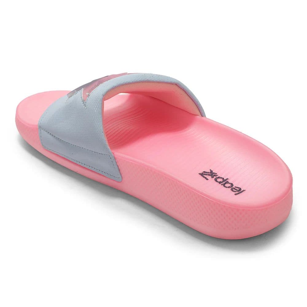 Leap7X NITWALK-L2 Women's Blue Casual Slip-on Slippers - Nitro Sole with Colorblock Design — photo 4