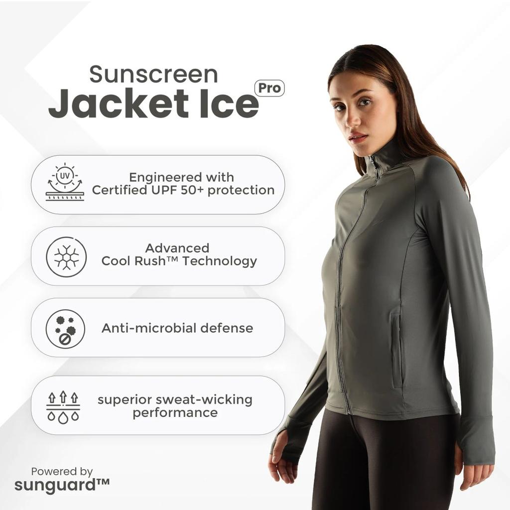 Womens Sunscreen Jacket Ice — photo 10