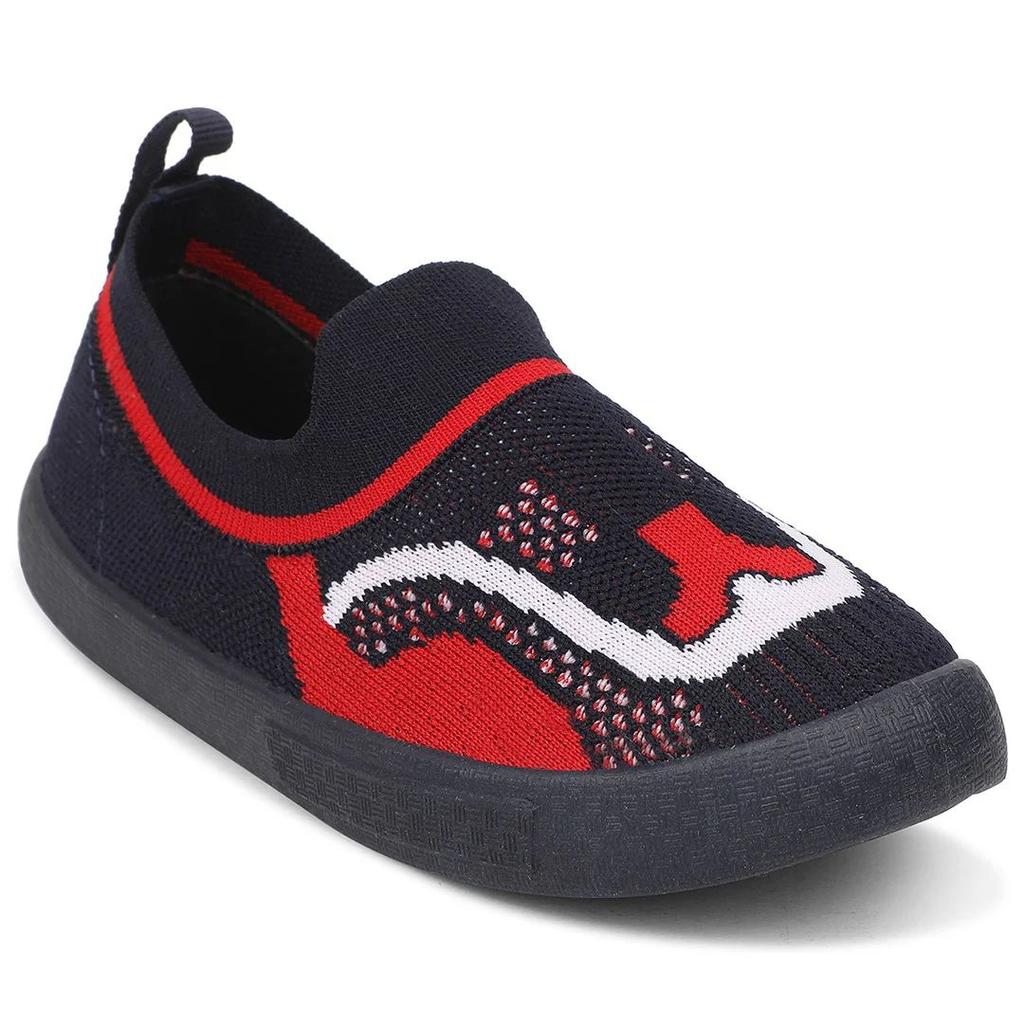 Lucy & Luke (Black) Casual Non Lacing Shoes For Kids 8152-1 By Liberty — 5C/22 / Black