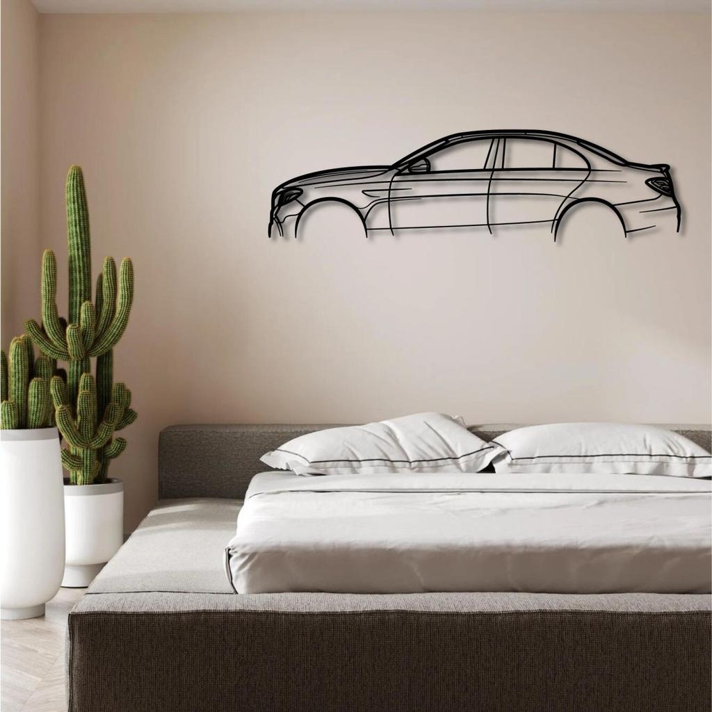 MERCEDES BENZ W215 E63 AMG METAL WALL ART — photo 3