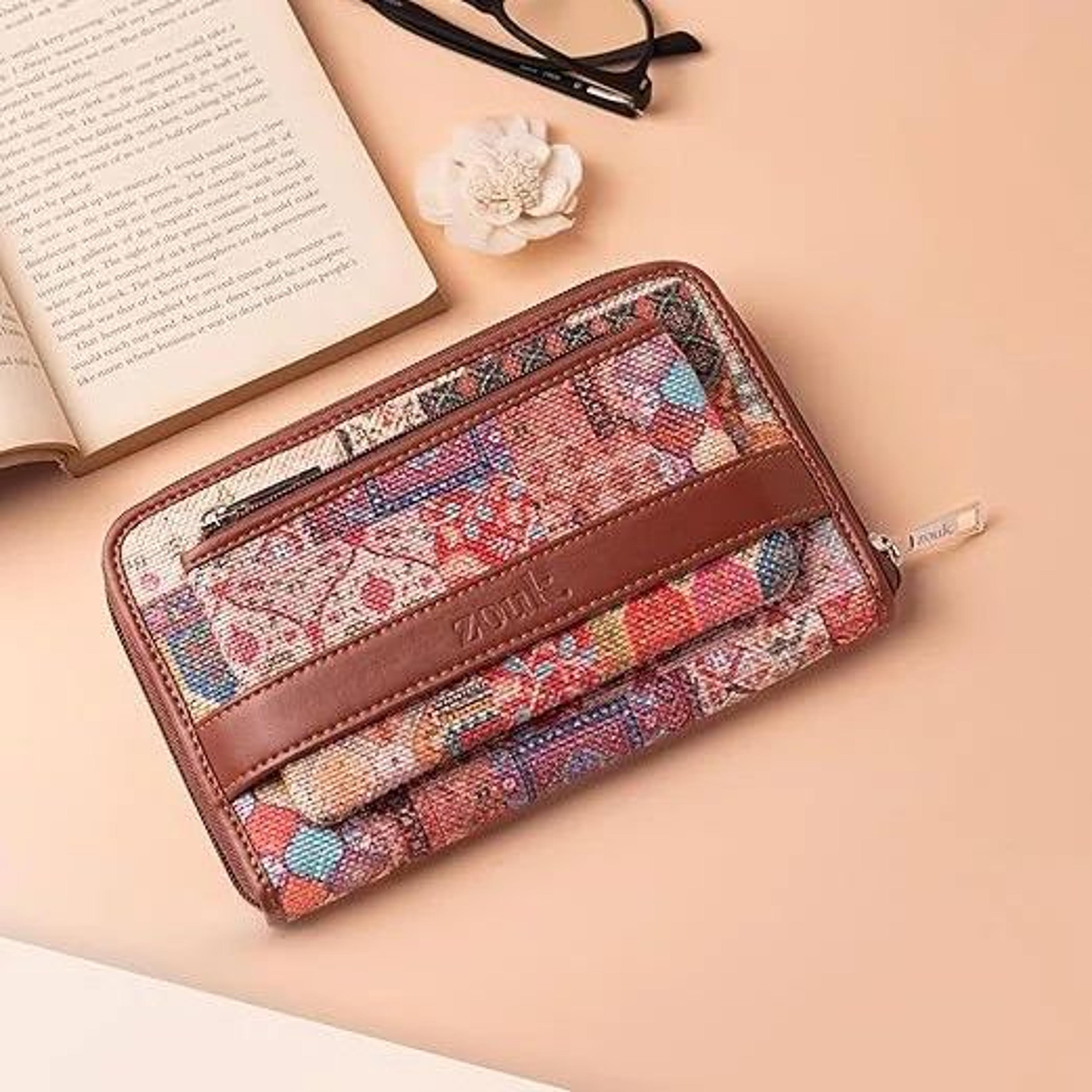 Kutch Gamthi Classic Zipper Wallet (CFC)
