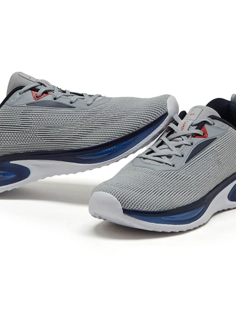 PREXTON Grey Men's Running Shoes — photo 7