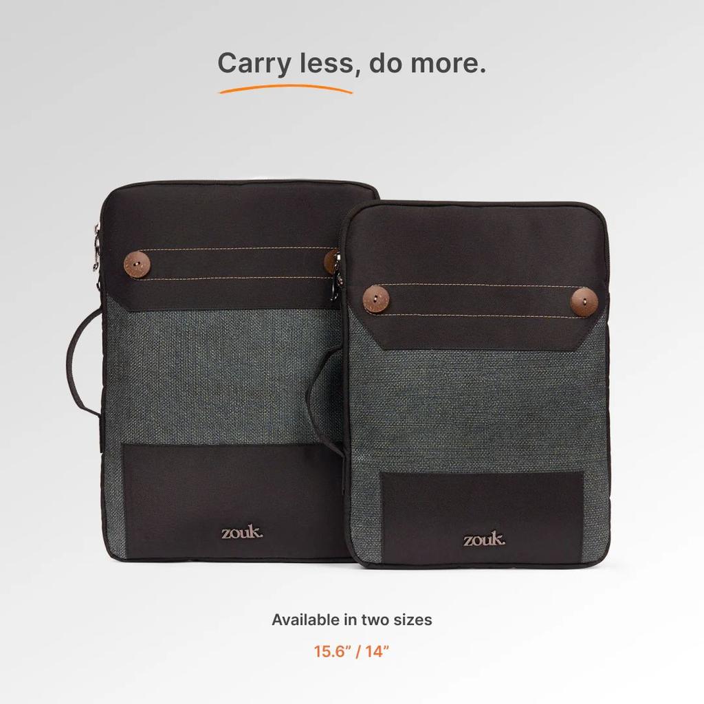 Ajmer Haze Urban Laptop Sleeve - 14inch (Black) — photo 8