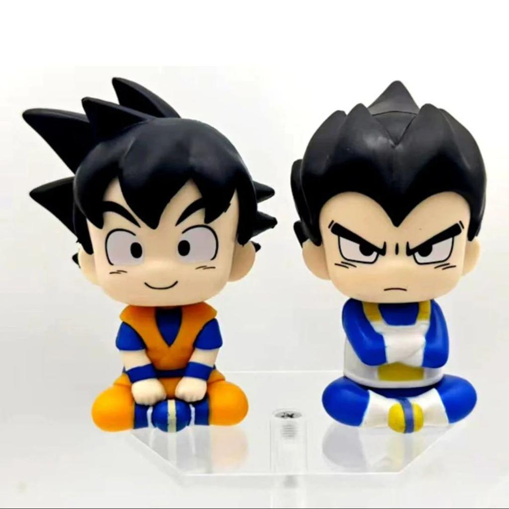 Chibi Saiyan Warrior PVC Collectibles | Dragon Ball Z Sitting Figurines — photo 2